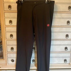 Castelli Gentleman’s Size XXL Cycling Warm Up Pants Black